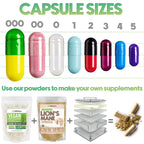 XPRS Nutra Vegan Size 00 Separated Capsules - 1000 Count - image 4