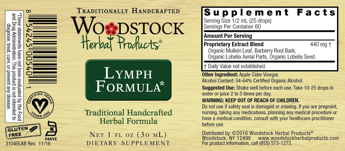 Woodstock Herbal Products Lymph Formula - 1 Fl Oz - image 2