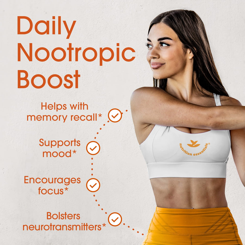 Nutrition Essentials Nootropic Brain Support - 60 Capsules - image 5