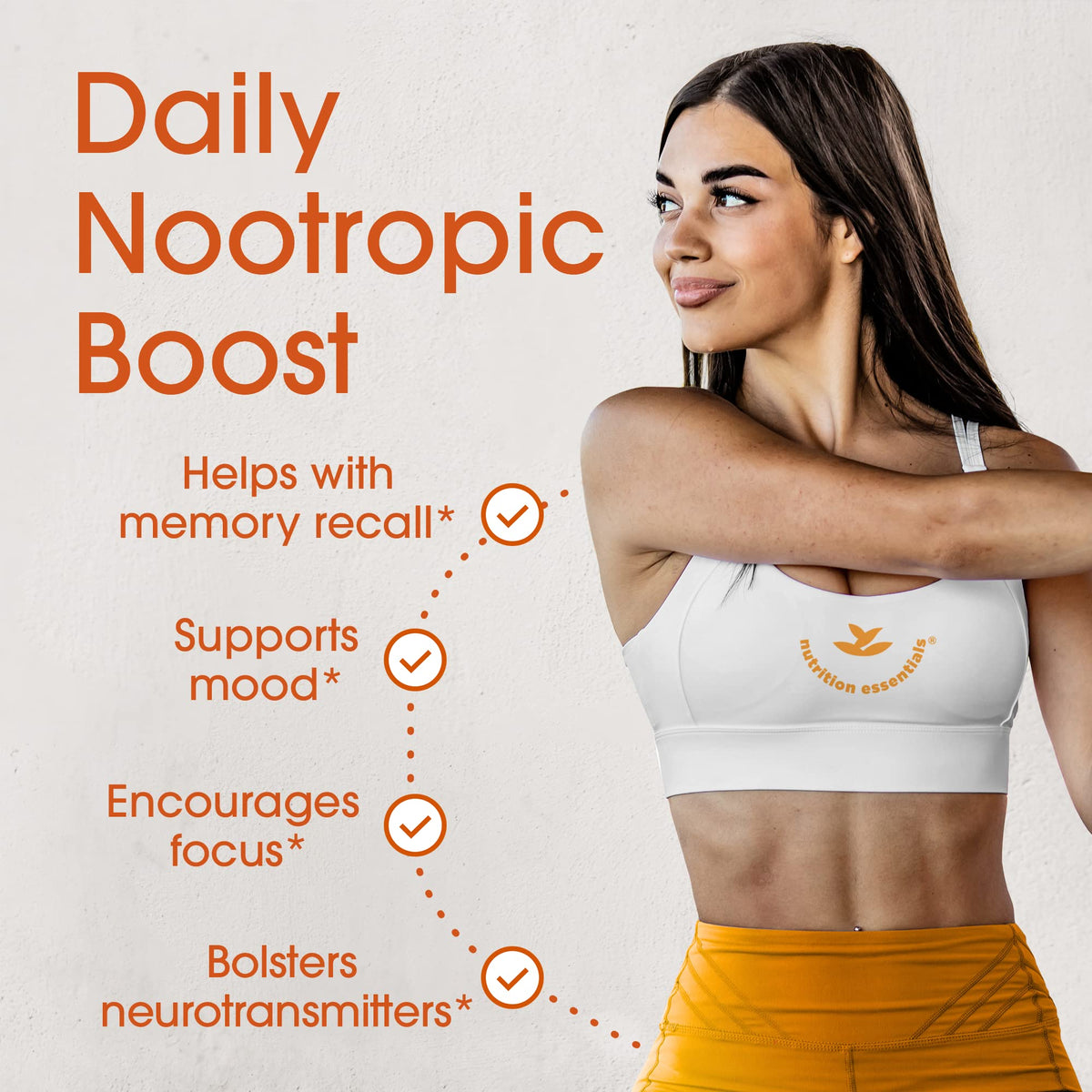 Nutrition Essentials Nootropic Brain Support - 60 Capsules - image 5