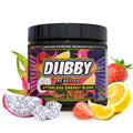 Dubby Sugar Free Energy Drink Powder Dragon Fruit Strawberry - 30 Servings