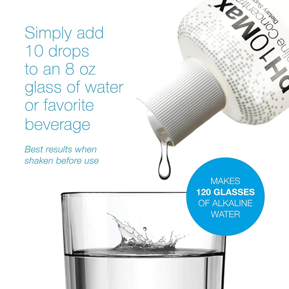 DoctorCare Plus pH Alkaline Water Drops Unflavored - 2 Fl Oz - image 4