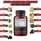 Agobi Testosterone Support with Ashwagandha & Tribulus - 60 Vegan Capsules - image 2