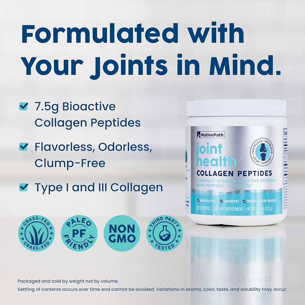 NativePath Joint Health Collagen Powder - 30 Servings - image 2