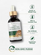Carlyle Turkey Tail Mushroom Extract Liquid - 2 FL Oz - image 5