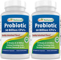 Best Naturals Probiotic 10 Strains & 30 Billion CFU Intestinal Flora