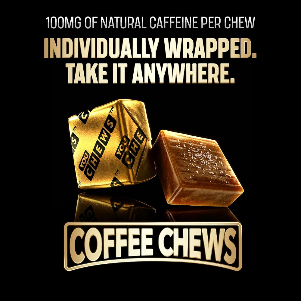 YouChews Coffee Chews - Grab & Go Energy