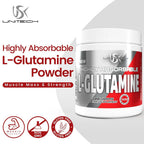 USK L-Glutamine Amino Acid Powder for Muscle Recovery - 300g - image 2