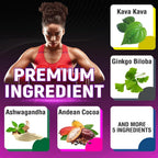 CIVIMUNA Kava Capsules with Ginkgo & Ashwagandha - 120 Capsules - image 4