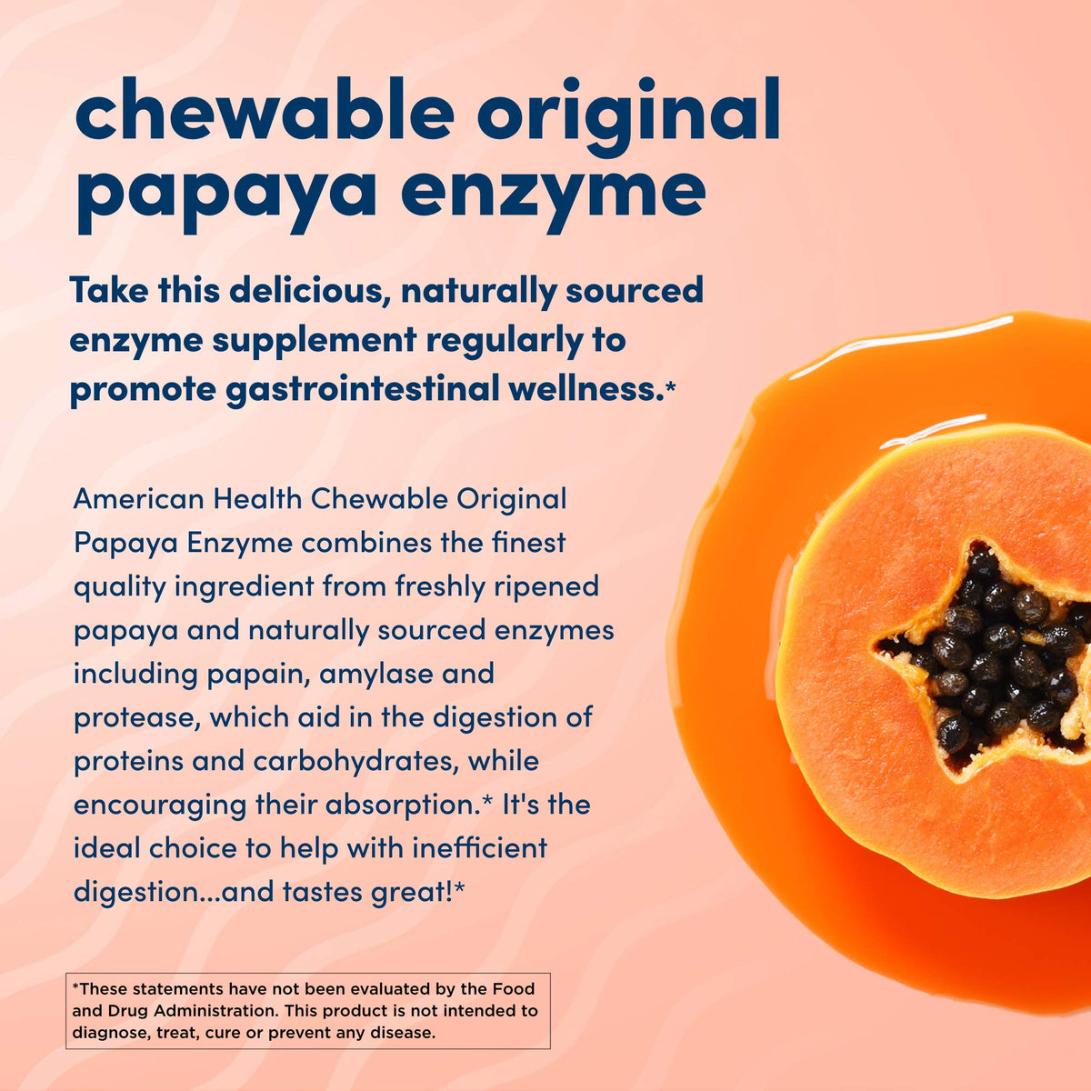 American Health Original Papaya Enzyme - 625 Tablets - image 4