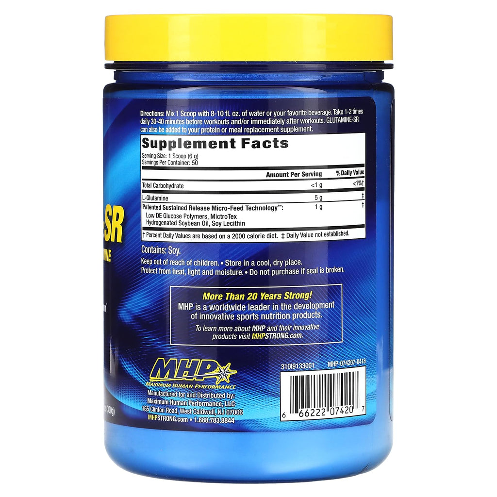 Maximum Human Performance Glutamine-SR, Unflavored