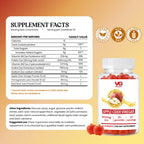 Vita Globe Apple Cider Vinegar Gummies 500mg with Mother - 30 Count - image 2