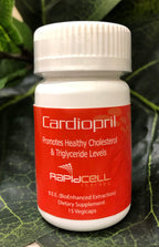 RAPID CELL THERAPY CARDIOPRIL 15 Capsules/Bottle Promotes Healthy