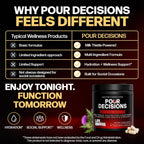 LIFE HAPPNS BE READY Pour Decisions Alcohol Support - 60 Capsules - image 7