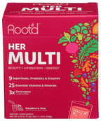 Root'd Multivitamin Drink Mix for Women Fizzy Acai - 24 Pack