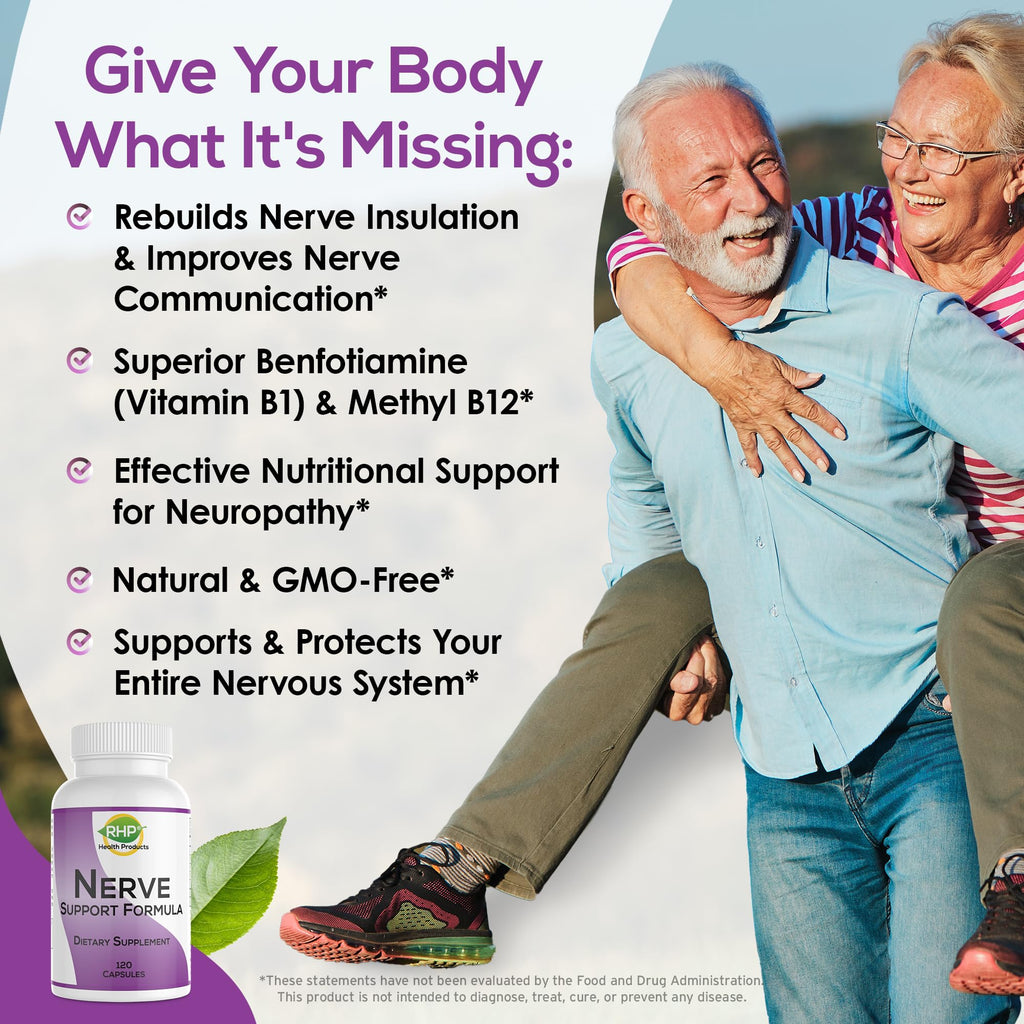 RHP Nerve Support Formula Advanced B Complex - 120 Capsules - image 2
