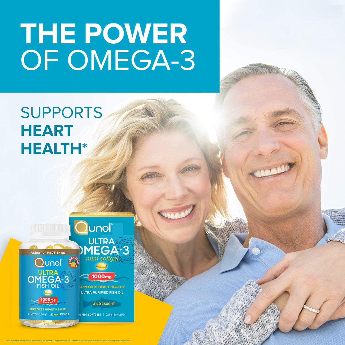 Qunol Ultra Omega-3 Fish Oil Mini Softgels 1000mg - 180 Count - image 2