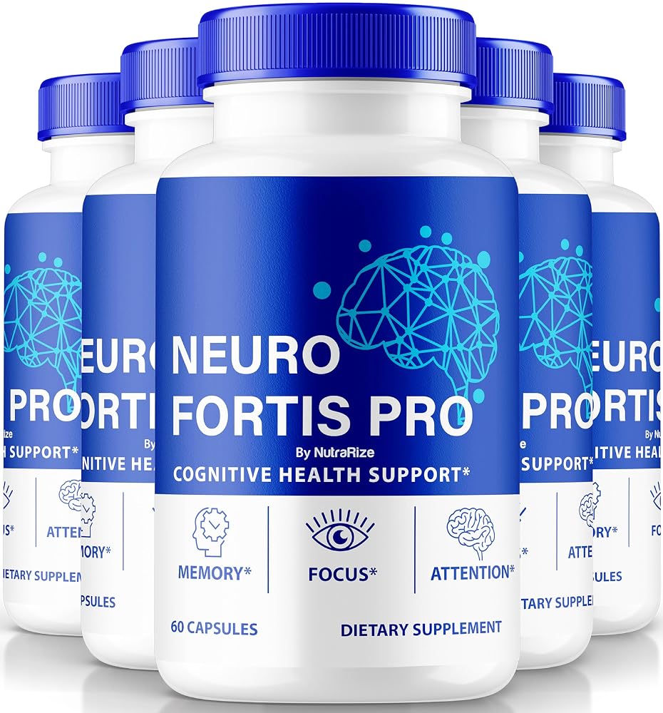 NutraRize Neuro Fortis Pro Capsules for Focus & Memory - 300 Capsules