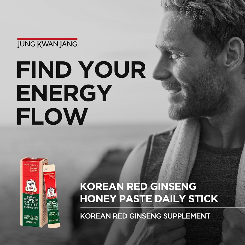 JUNG KWAN JANG Korean Red Ginseng Honey Paste Energy Booster - 30 Sticks - image 2