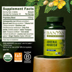 Banyan Botanicals Organic Adrenal Nourish Stress Relief - 90 Tablets - image 3