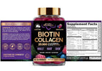 NUTRAHARMONY Biotin Gummies with Collagen - Hair Growth Support Skin