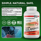 LANDAU Chewable Melatonin for Kids 1mg - 100 Tablets - image 6