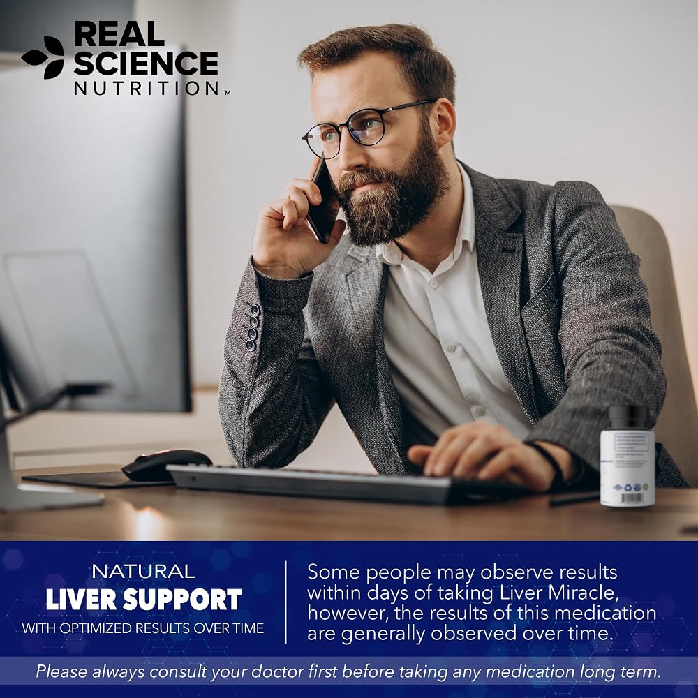 Real Science Nutrition Liver Miracle Liver Support - 60 Capsules - image 6