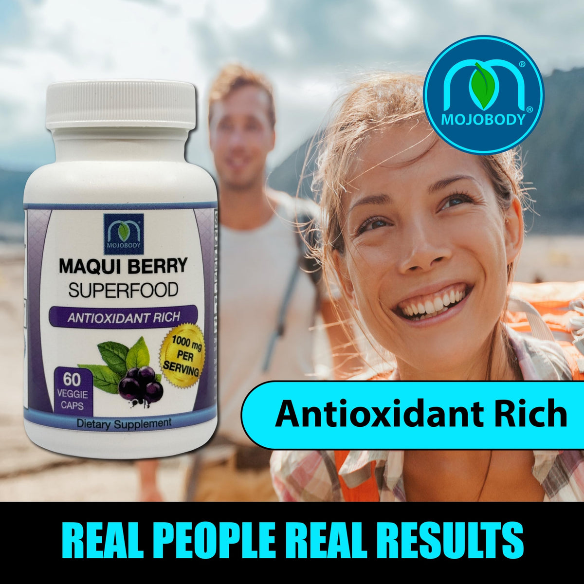 MOJObody Maqui Berry Capsules Antioxidant Support - 60 Capsules - image 3