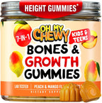 OH MY CHEWY Height Growth Vitamin Gummies for Kids & Teens - 60 Gummies