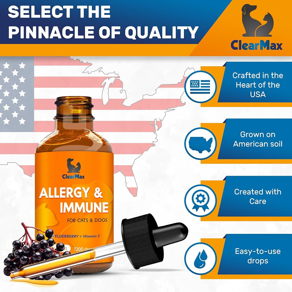 Clear Max Dog & Cat Allergy Relief Drops - 2 Fl Oz - image 6