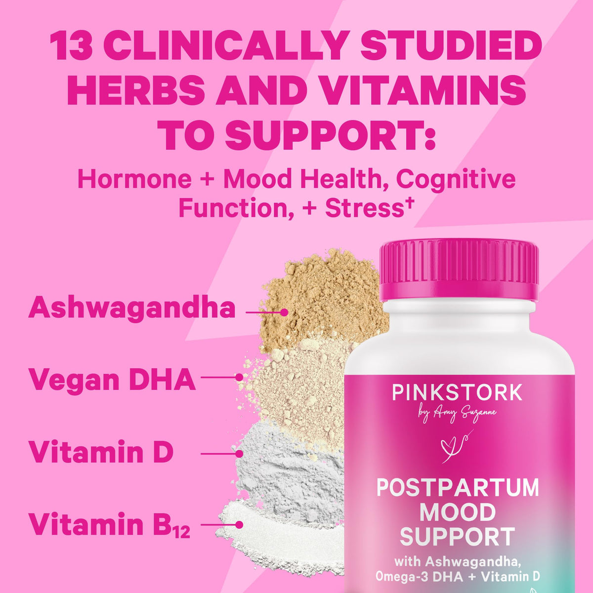 Pink Stork Postpartum Essentials Kit Mood Support - 3 Piece - image 2