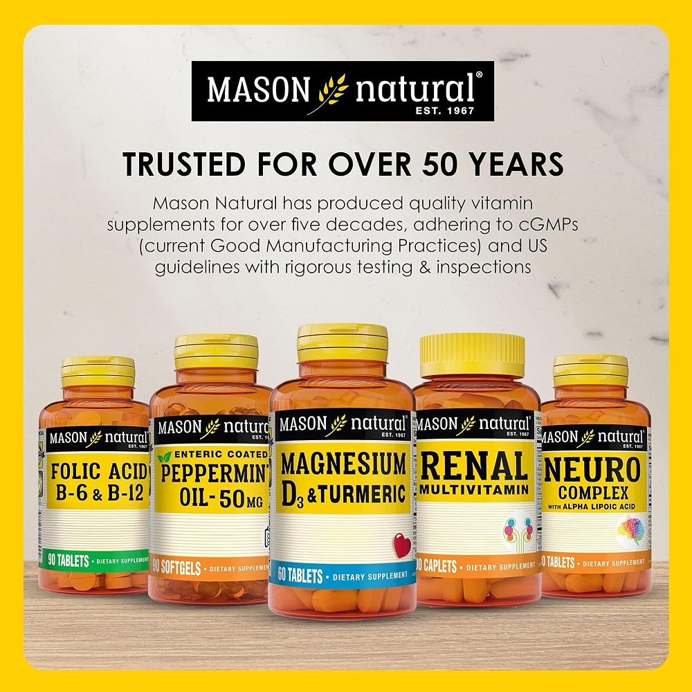 MASON NATURAL Peppermint Oil 50 mg Enteric Coated Softgels - 270 Count - image 7
