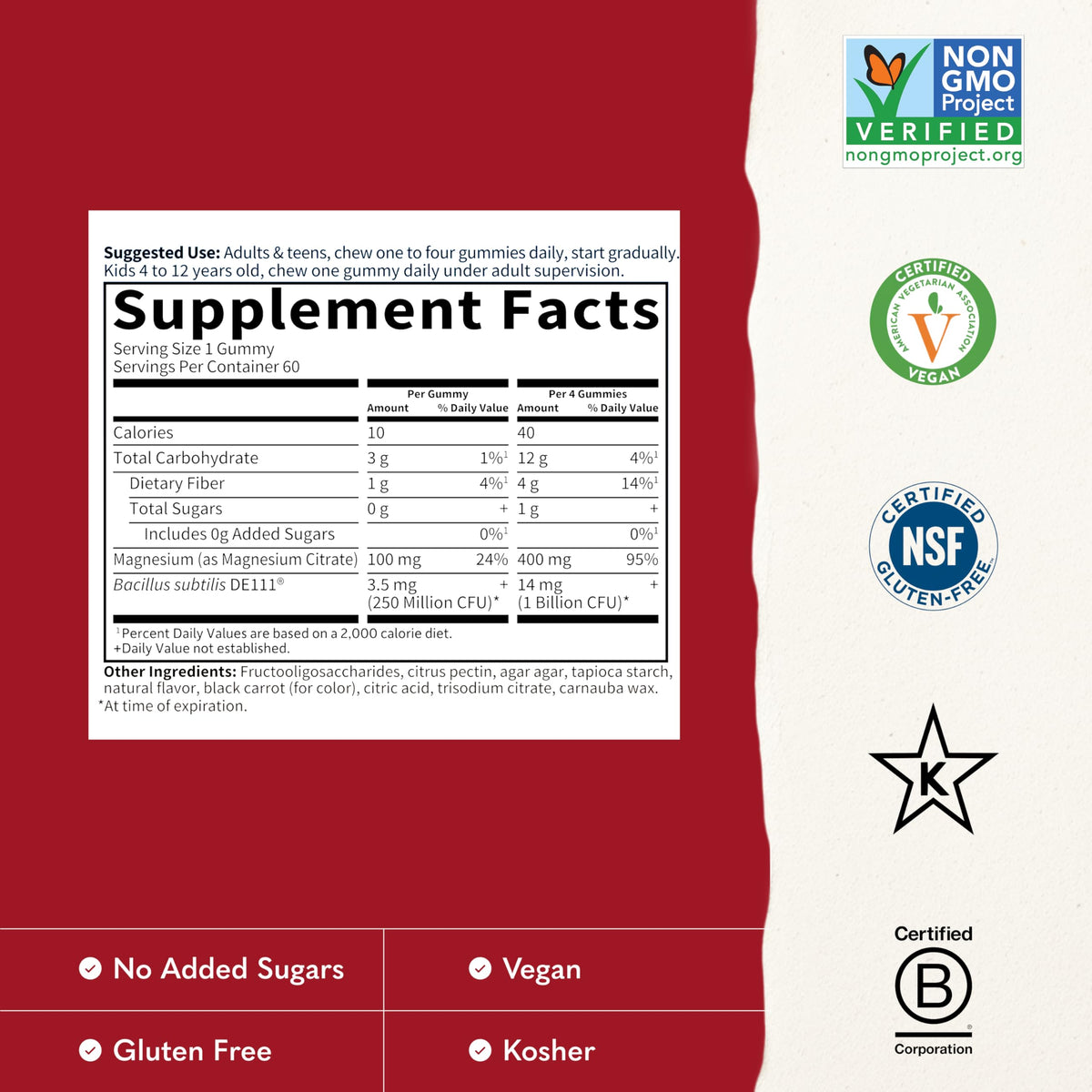 Garden of Life Dr. Formulated Magnesium Gummies