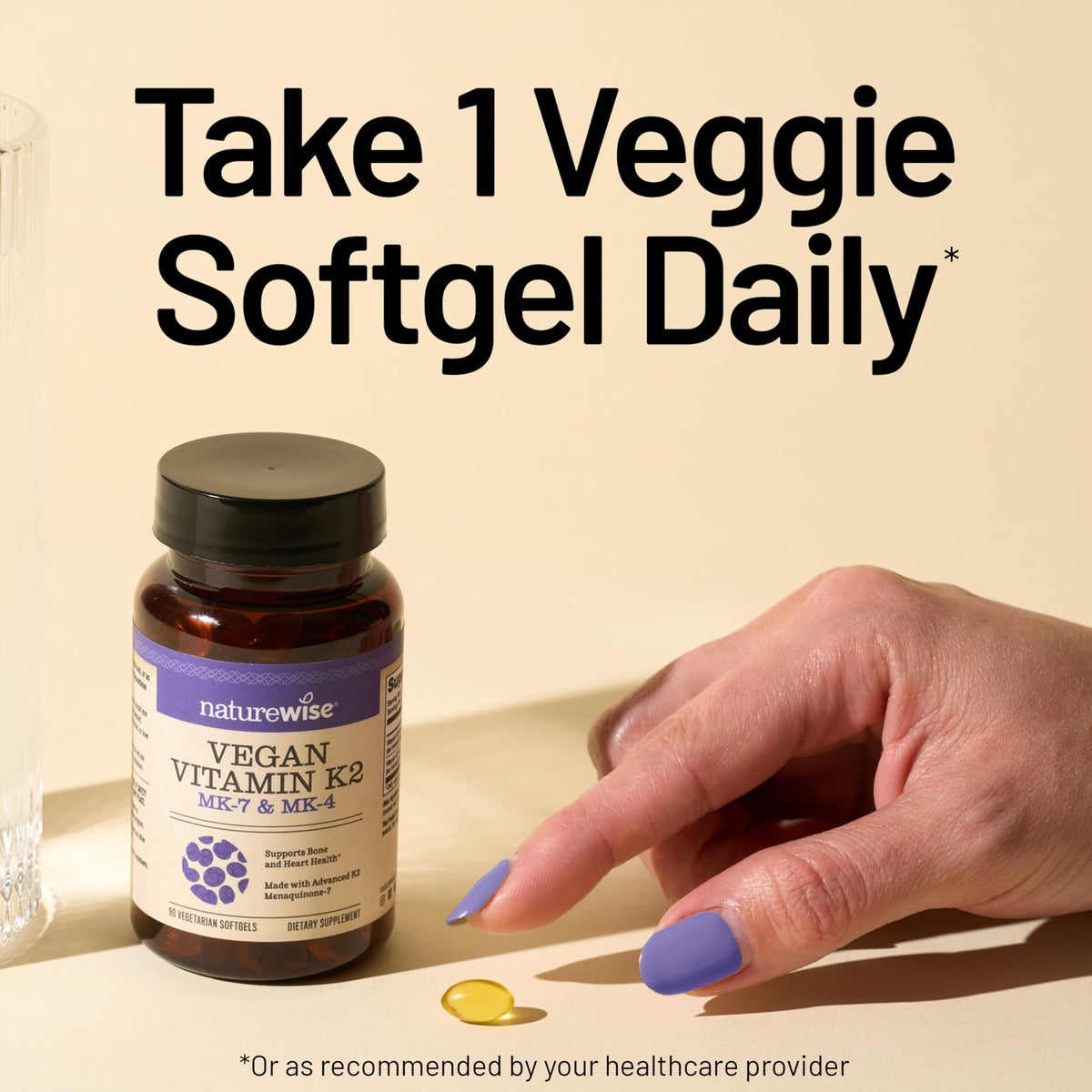 NatureWise Vitamin K2 600mcg with MK-7 & MK-4 - 90 Softgels - image 9