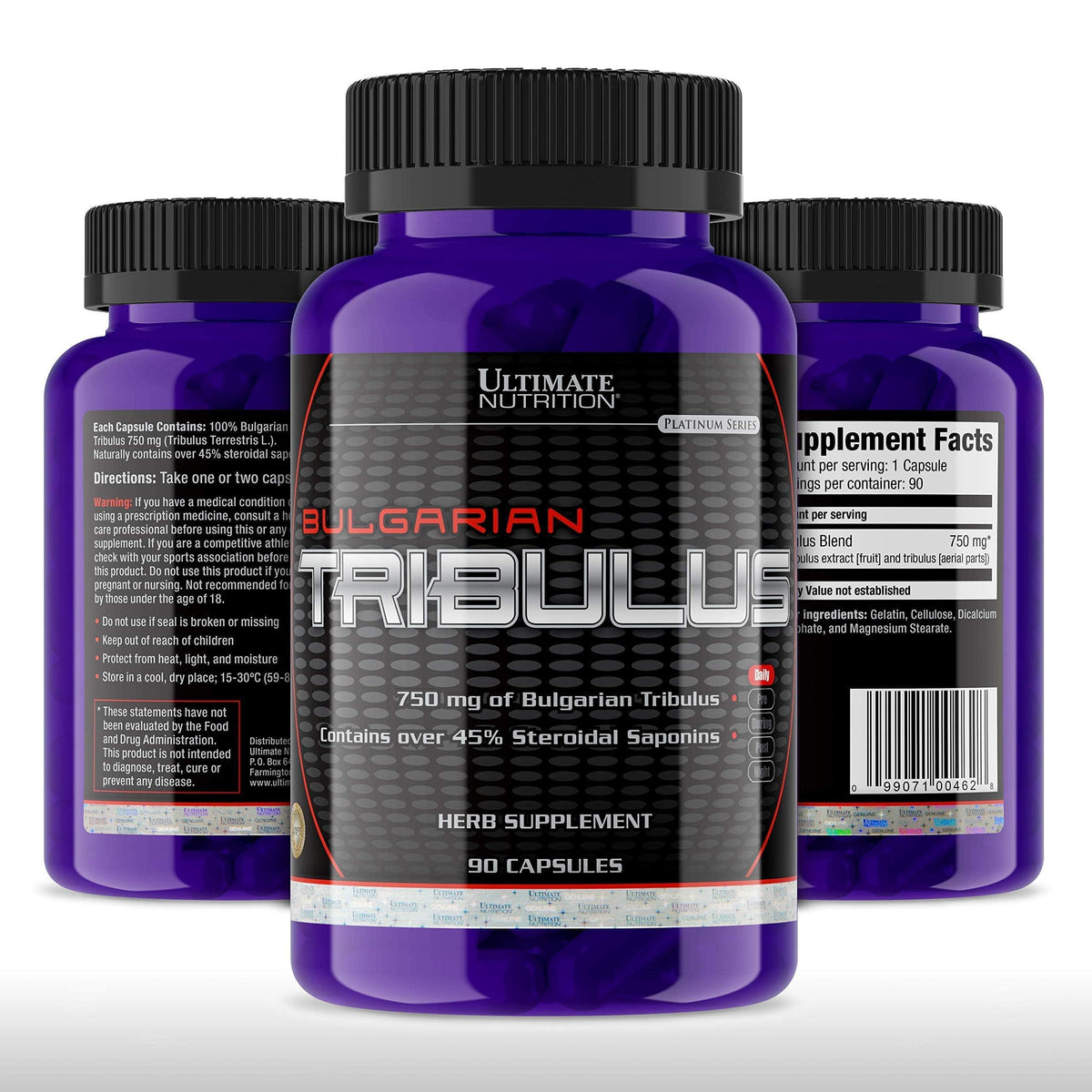 Ultimate Nutrition Bulgarian Tribulus Terrestris 750mg - 90 Capsules - image 6