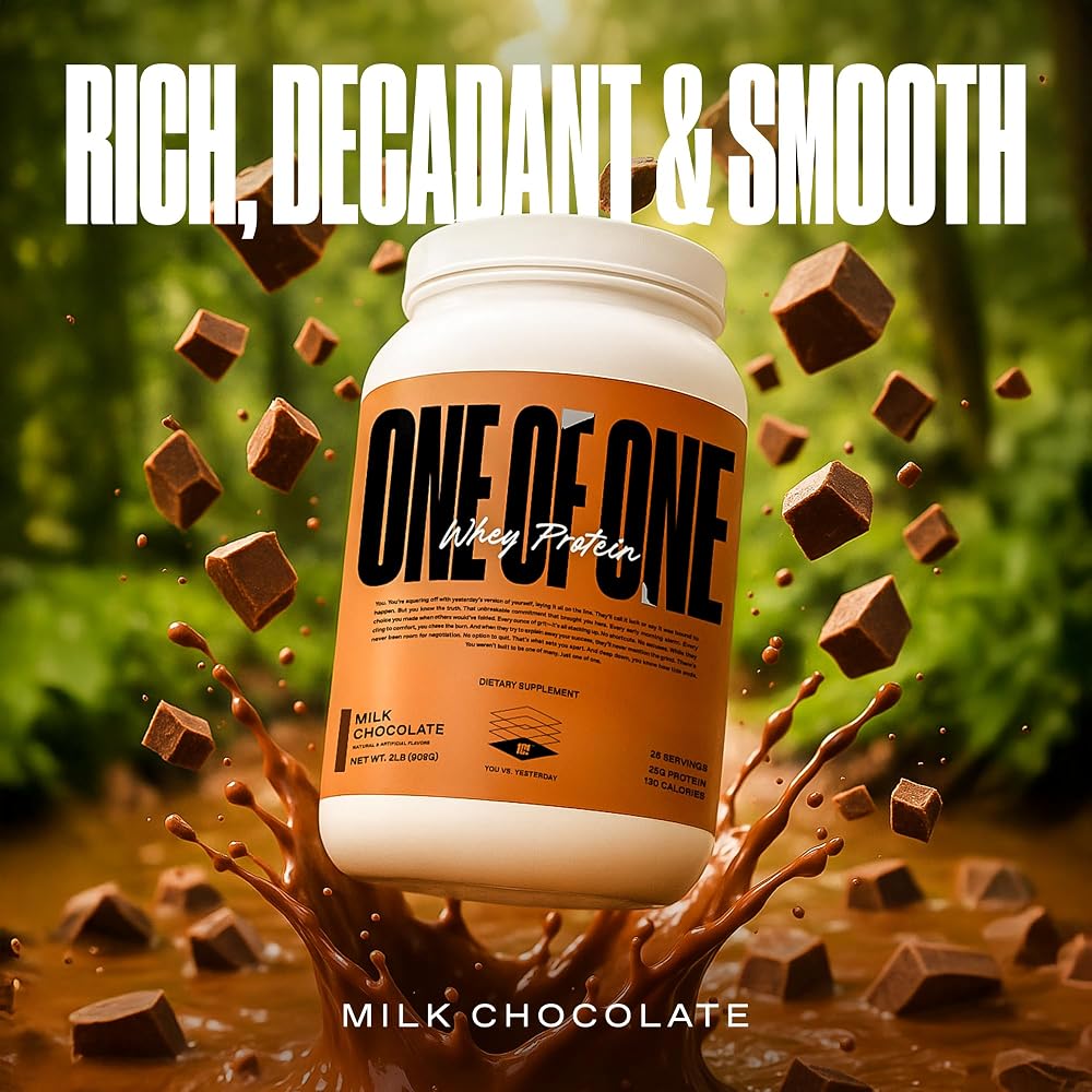 ONE OF ONE Whey Protein Powder with Digestive Enzymes - 2lb - image 4
