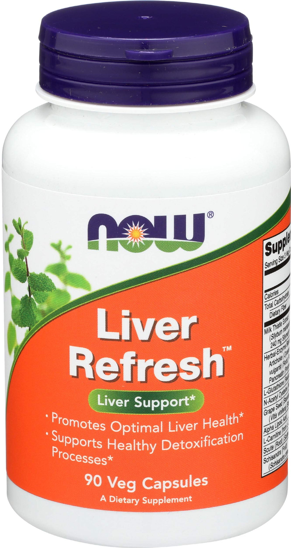 Now Foods Liver Refresh 90 Capsules - Pack of 2