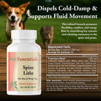 Kan Herb Company Spine Lithe Herbal Supplement for Pets - 120 Tablets - image 3