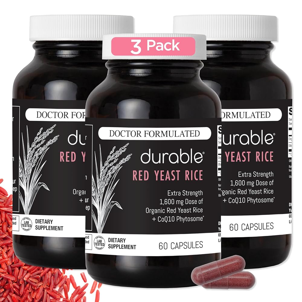 Durable Red Yeast Rice with CoQ10