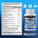 Vitamax Corti-Calm Cortisol Supplement for Relaxation - 60 Capsules - image 5