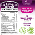 Nature's Nutrition Multivitamin Gummies for Adults - 60 Gummies - image 2