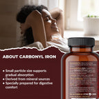Pure Lab Vitamins Carbonyl Iron - 90 Vegetarian Capsules - image 4