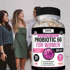 Kaya Naturals Womens Probiotic 50 Billion CFU