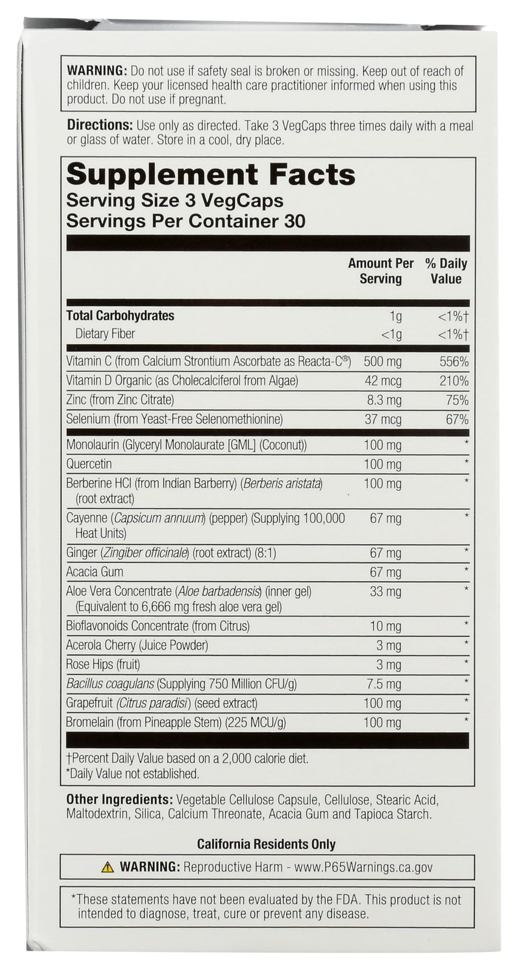 SOLARAY ImmuFight Respiratory Support - 90 Vegetarian Capsules - image 2