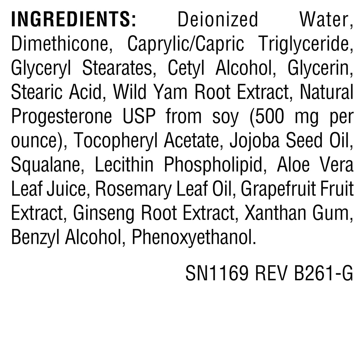 Source Naturals Progesterone Cream - 2 Ounce Jar - image 2