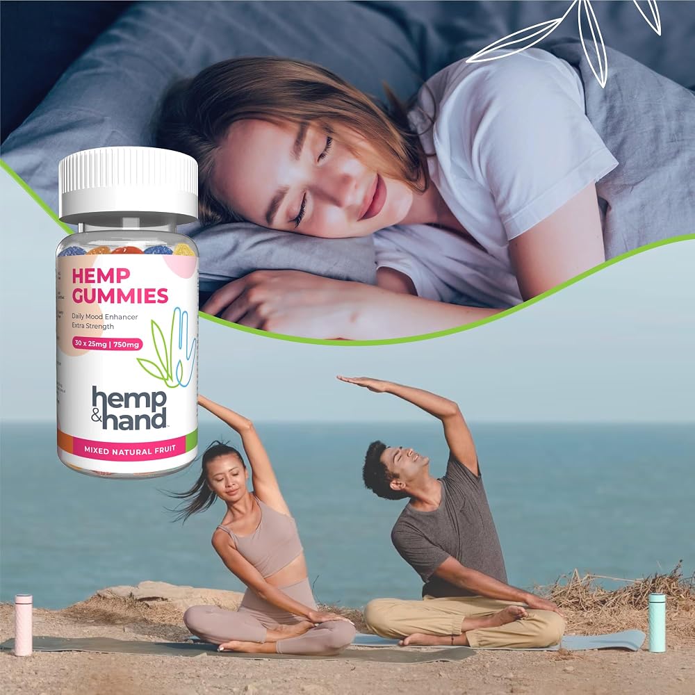 Hemp & Hand Hemp Gummies 750mg Extra Strength - 30 Count - image 4