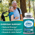 PAYÉ Zinc Gummies 50 mg Immune Support - 70 Gummies - image 5