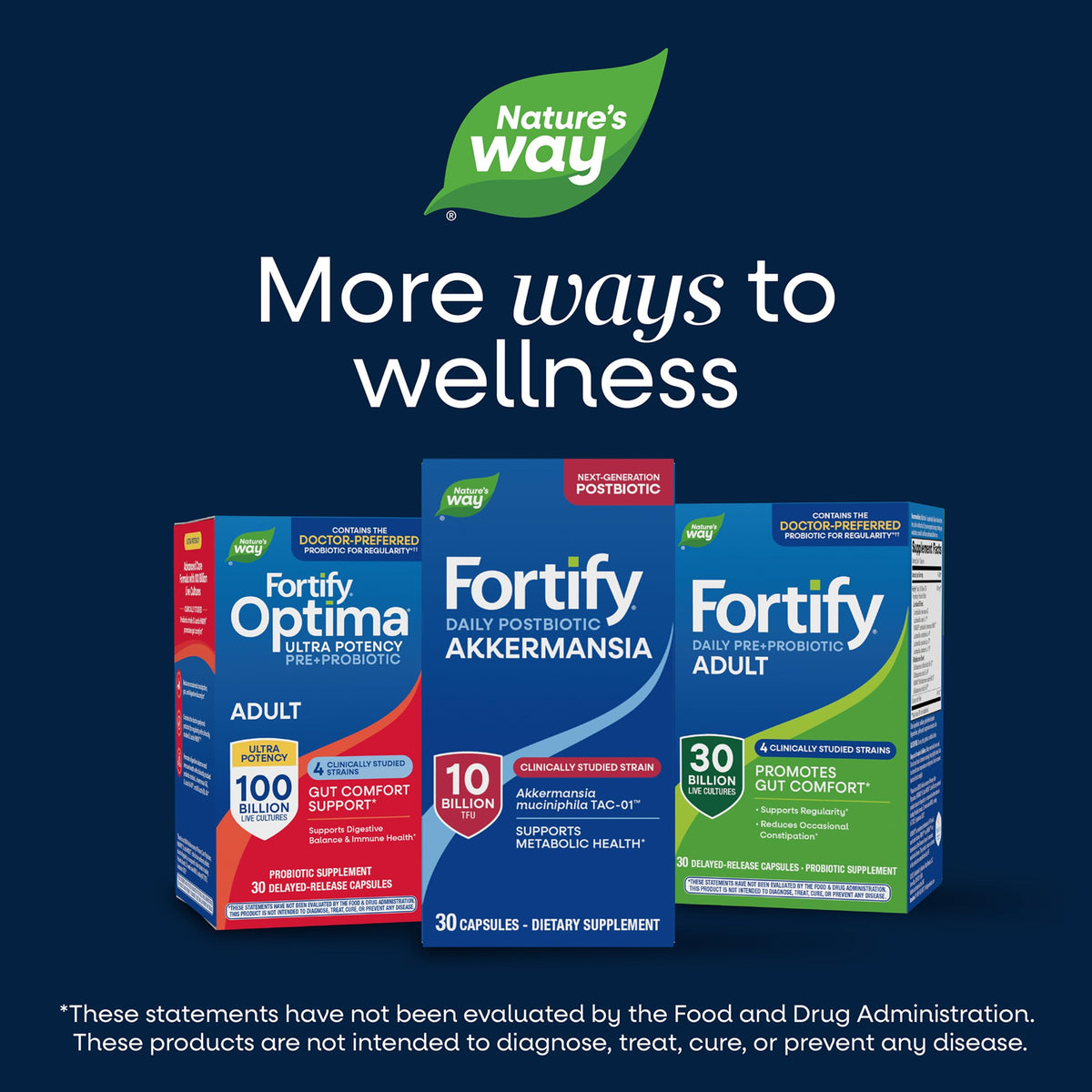 Nature's Way Fortify Optima Women's 50 Billion Probiotic - 30 Capsules - image 7