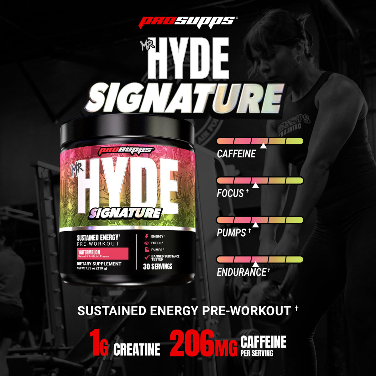 ProSupps Mr. Hyde Signature Pre Workout Powder with Creatine
