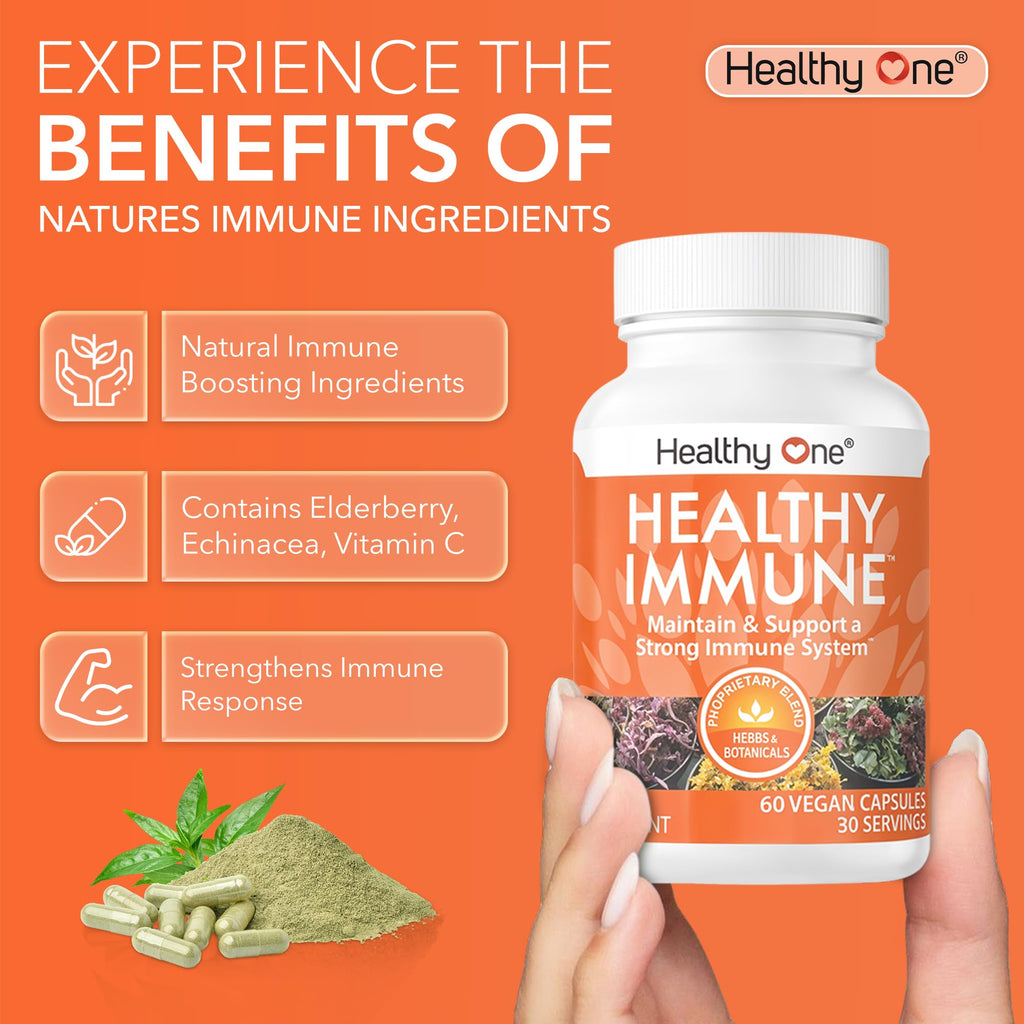 Healthy One Healthy Immune 10-in-1 Antioxidant Formula - 60 Capsules - image 7